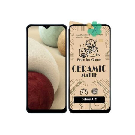 خرید گلس سرامیکی مات گوشی سامسونگ Samsung Galaxy A12