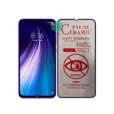 خرید محافظ گلس سرامیک پرایوسی گوشی شیائومی Redmi Note 8 2021