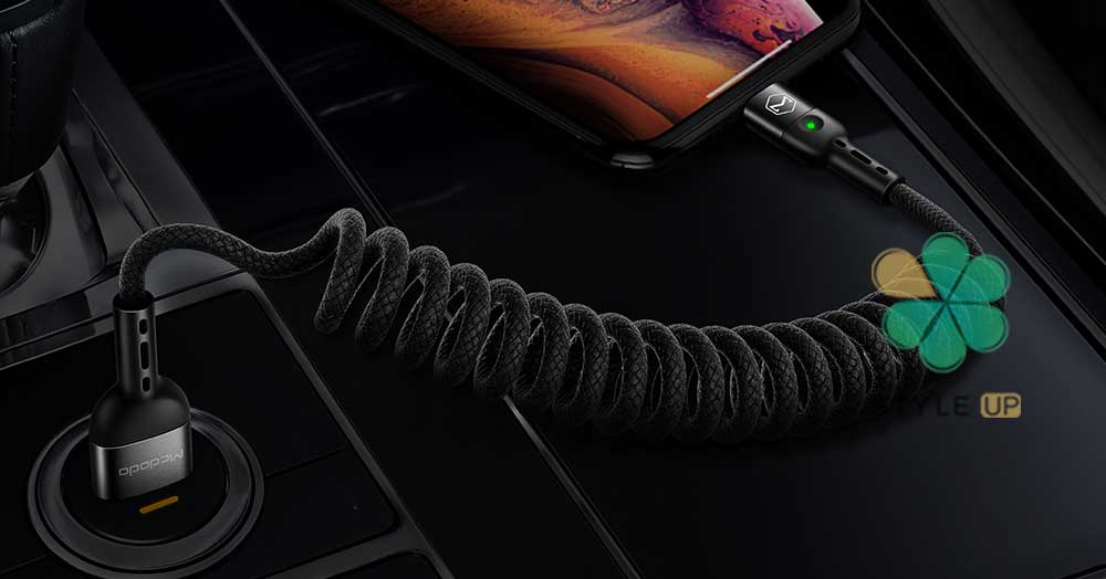 عکس کابل شارژ لایتنینگ تلفنی مک دودو مدل Mcdodo CA-6411.8m