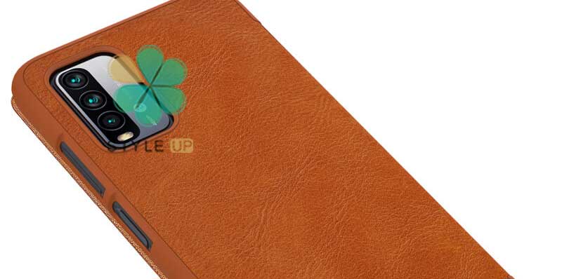 خرید کیف چرمی نیلکین گوشی شیائومی Xiaomi Redmi Note 9 4G مدل Qin