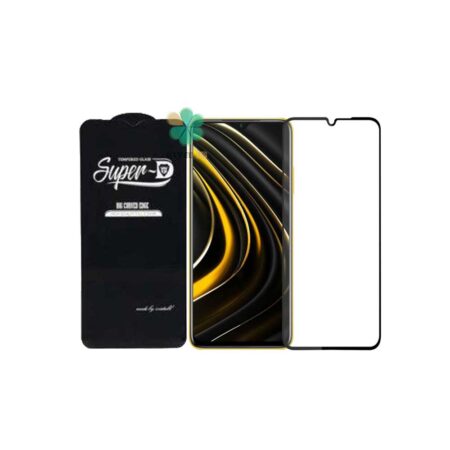 خرید گلس گوشی شیائومی Xiaomi Poco M3 تمام صفحه Super D