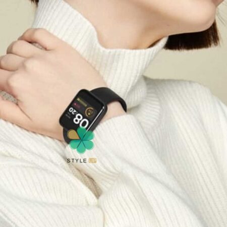 عکس بند ساعت شیائومی Xiaomi Mi Watch Lite مدل سیلیکونی نرم