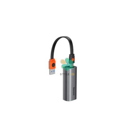 خرید مبدل دو طرفه بیسوس مدل Baseus USB A & Type-C To RJ45 LAN Adapter CAHUB-AF0G