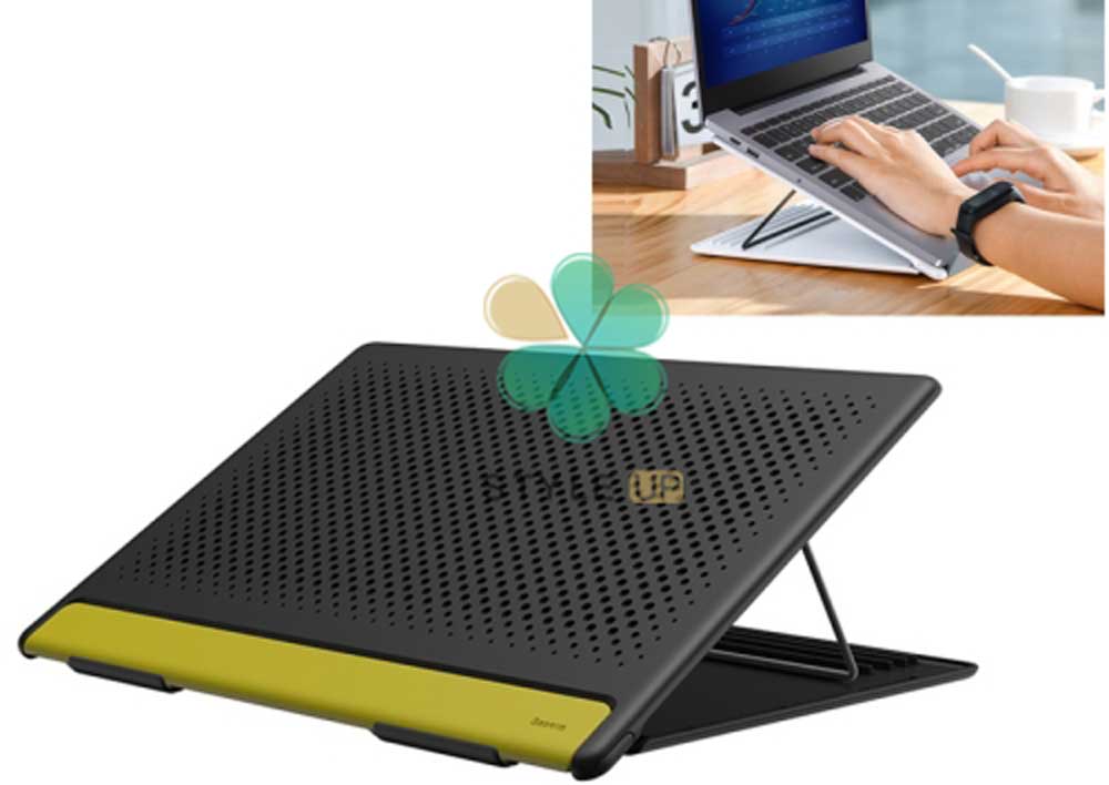 خرید استند قابل حمل لپتاپ بیسوس مدل Baseus Mesh Laptop Stand