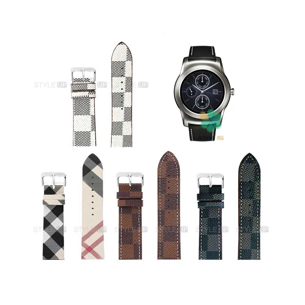 خرید بند ساعت ال جی LG Watch Urban Luxe طرح لویی ویتون