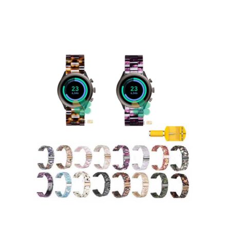 خرید بند ساعت فسیل اسپرت Fossil Sport مدل رزینی