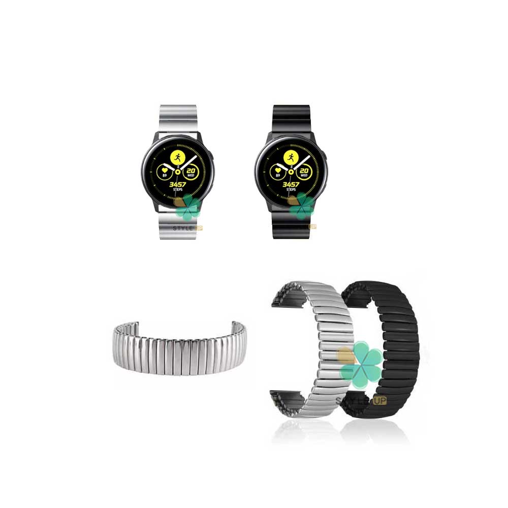 خرید بند فلزی ساعت سامسونگ Galaxy Watch Active مدل Solo One Bead