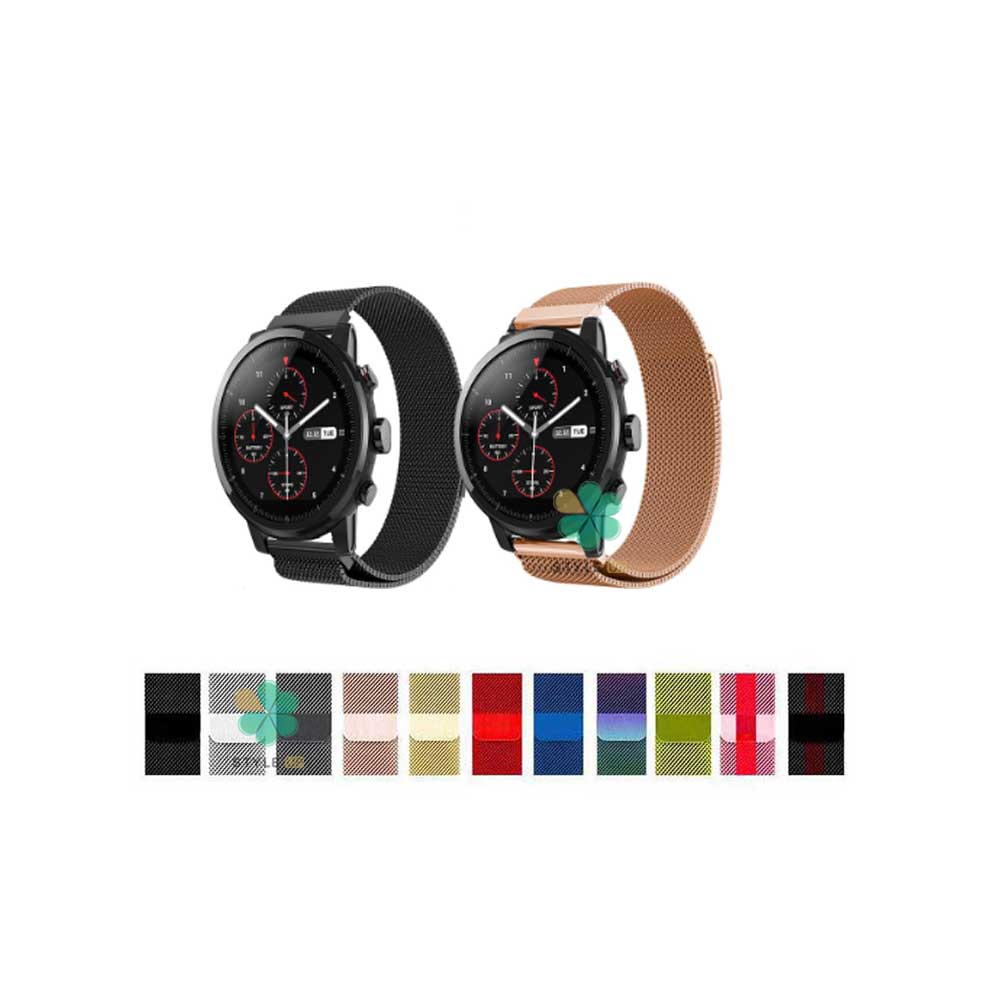 خرید بند استیل ساعت شیائومی Xiaomi Amazfit Stratos Plus مدل New Milanese