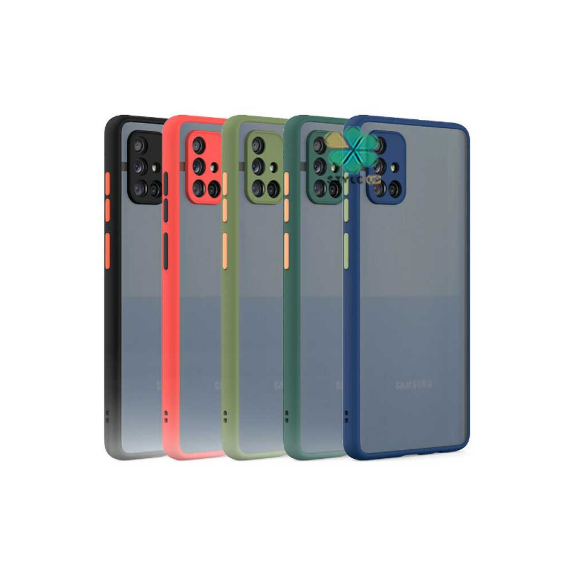 Buy-Price-Camera-Lens-Protect-Hybrid-Simple-Matte-Pc-Phone-Case-for-Samsung-Galaxy-M51 (1) خرید قاب گوشی سامسونگ Galaxy M51 مدل پشت مات محافظ لنزدار