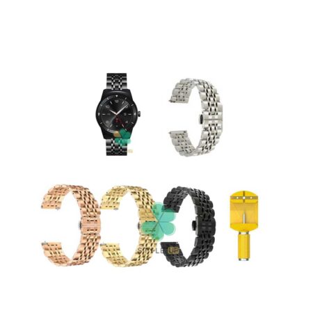 خرید بند ساعت هوشمند ال جی LG G Watch R W110 استیل رولکسی
