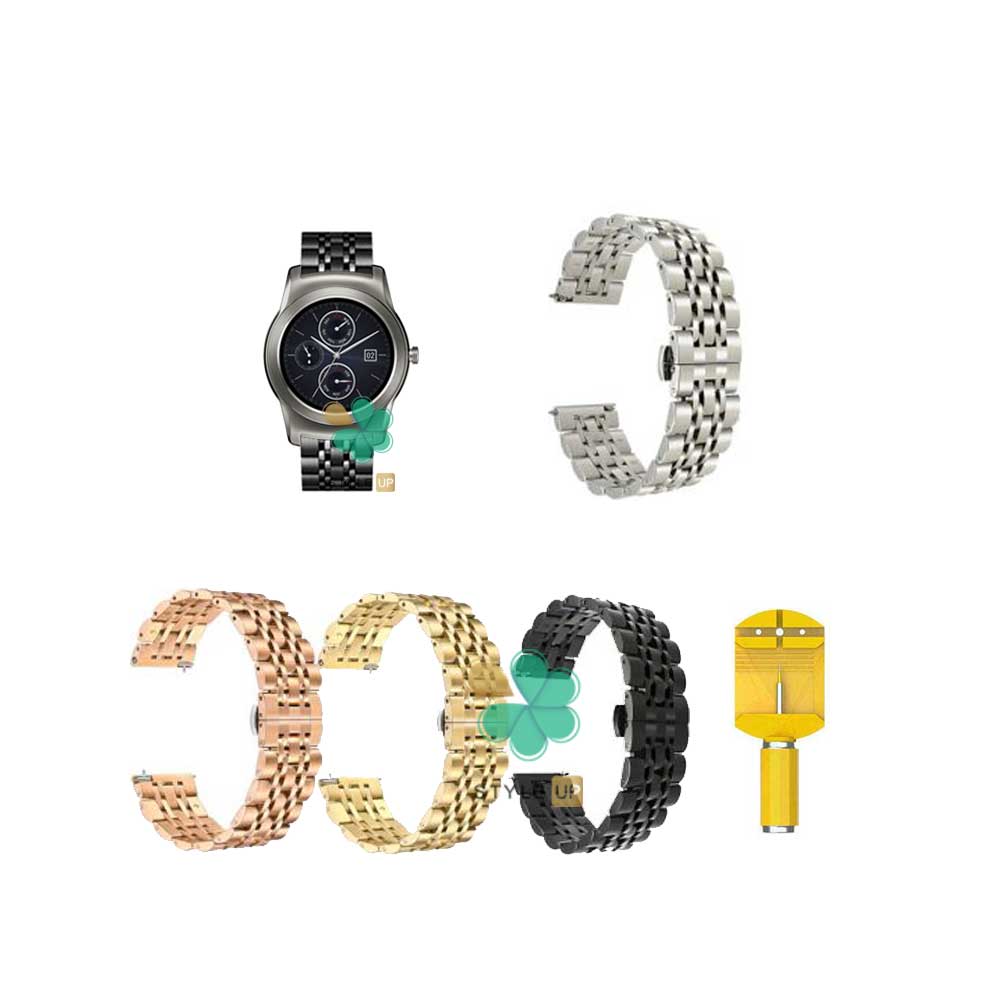 خرید بند ساعت هوشمند ال جی LG Watch Urban Luxe استیل رولکسی