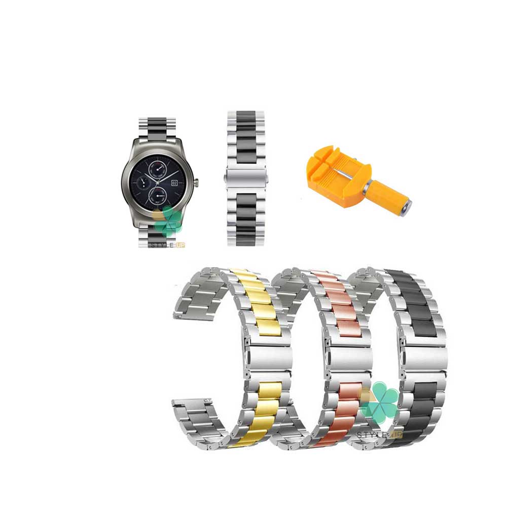 خرید بند ساعت ال جی LG Watch Urban Luxe مدل استیل دو رنگ