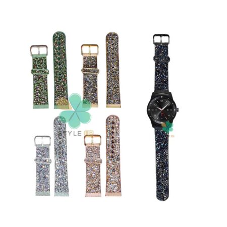 خرید بند اکلیلی ساعت ال جی LG G Watch R W110 طرح سواروسکی