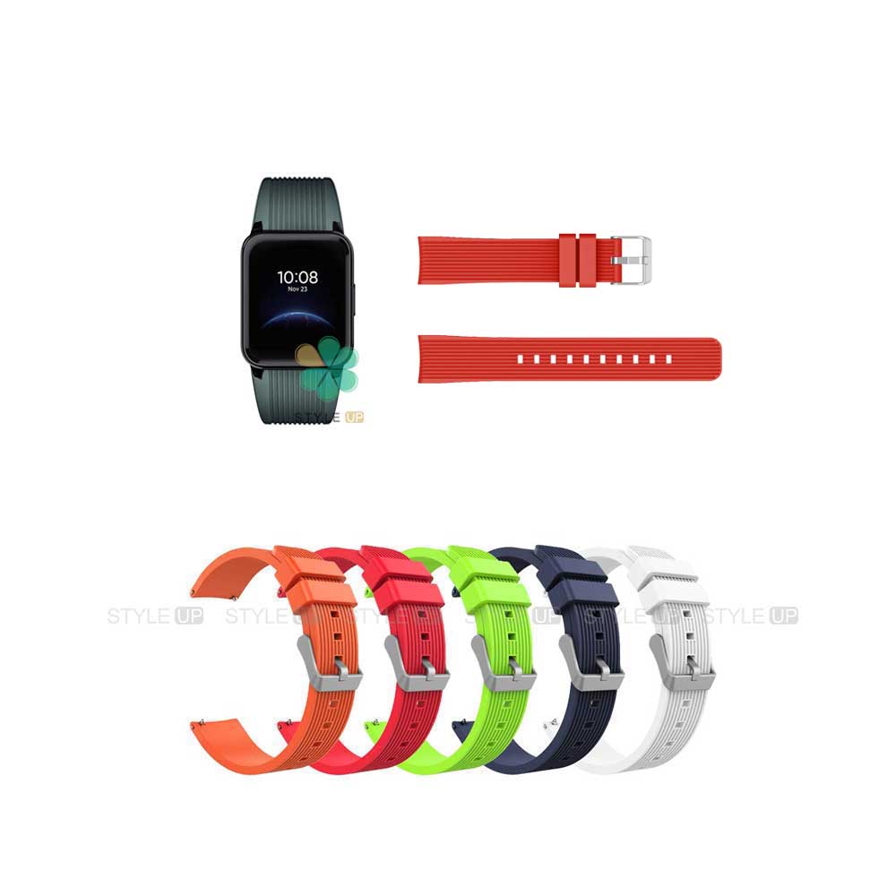 خرید بند سیلیکونی ساعت ریلمی واچ Realme Watch 2 طرح گلکسی 