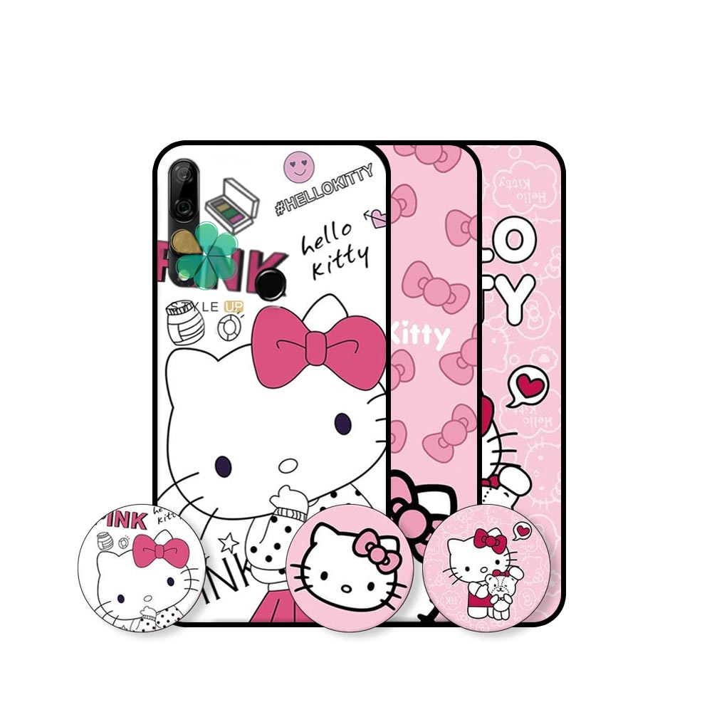 خرید قاب دخترانه گوشی هواوی Huawei Y9 Prime 2019 طرح Hello Kitty