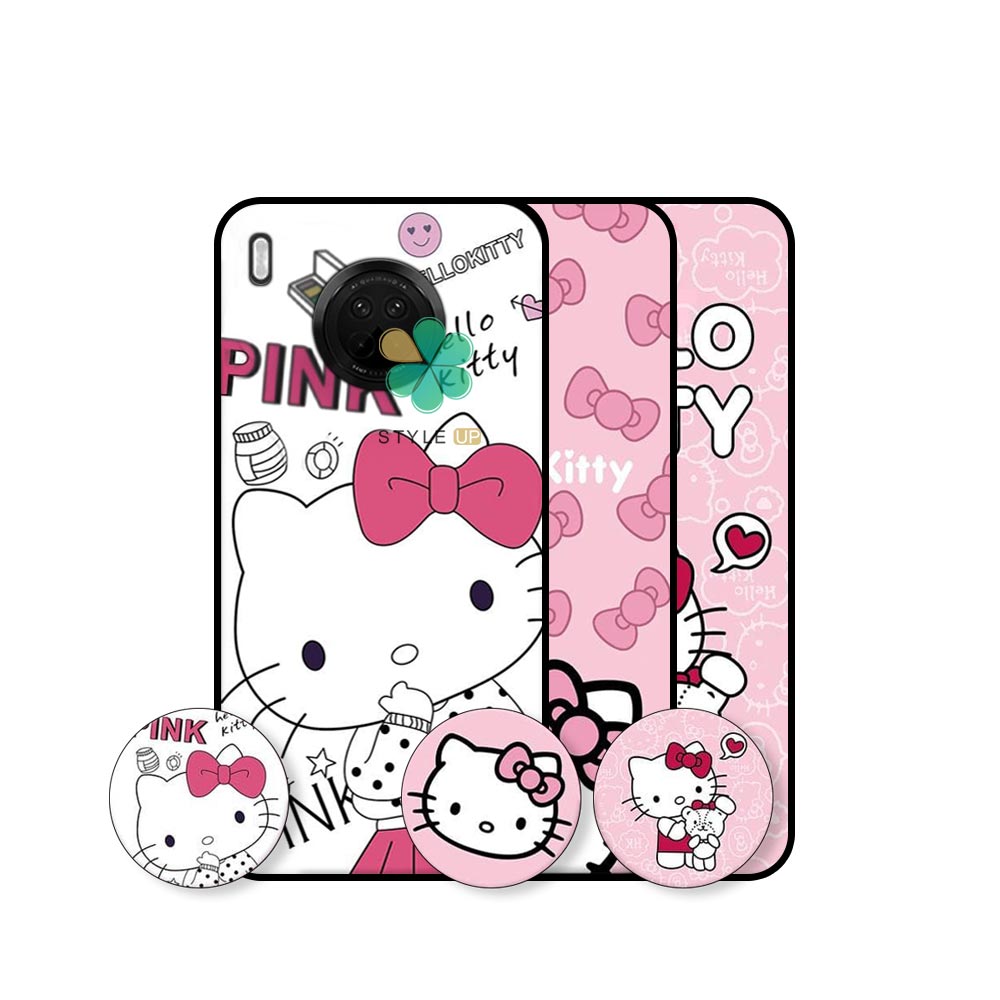 خرید قاب دخترانه گوشی هواوی Huawei Y9a طرح Hello Kitty