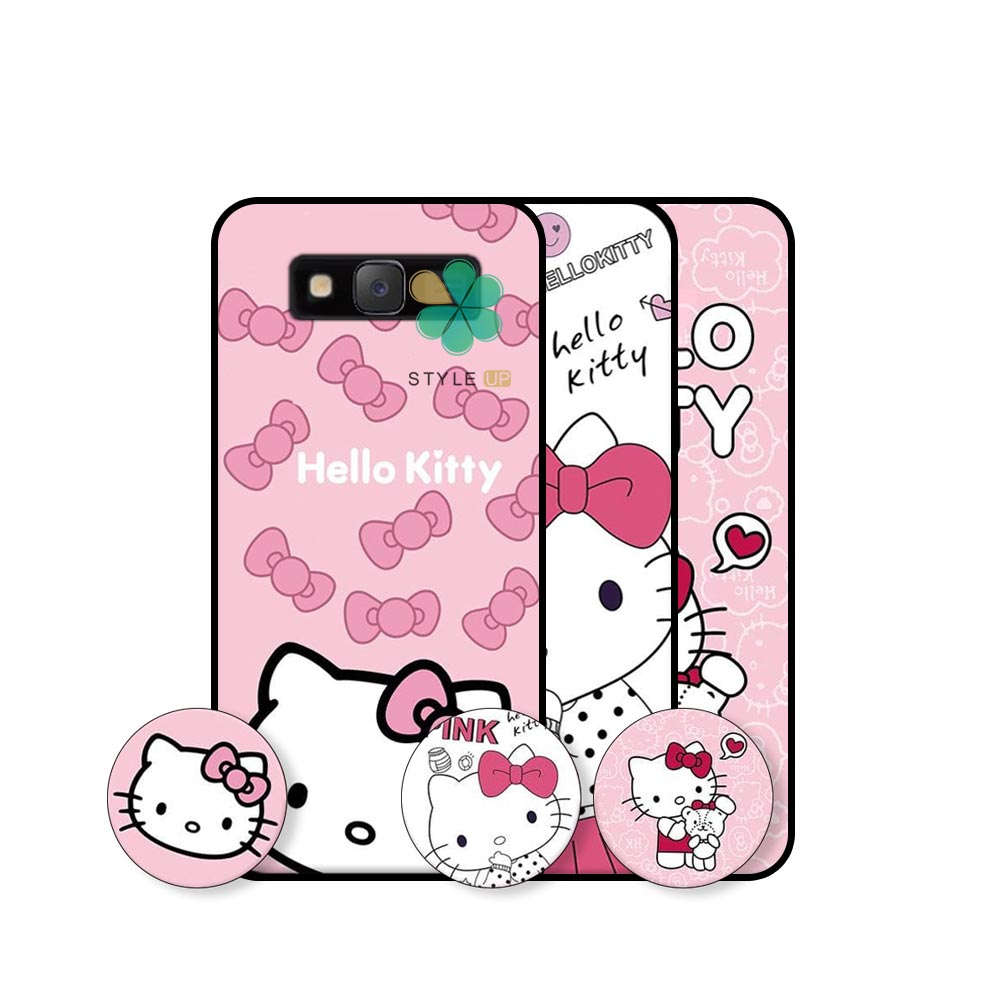 خرید قاب دخترانه گوشی سامسونگ Samsung Galaxy J2 Prime طرح Hello Kitty 
