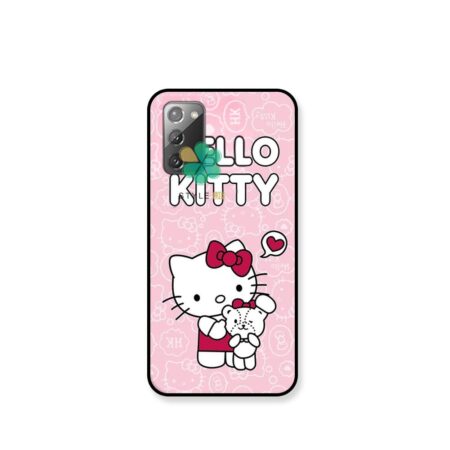 خرید قاب دخترانه گوشی سامسونگ Samsung Galaxy Note 20 طرح Hello Kitty