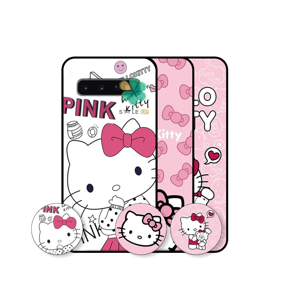 قیمت قاب دخترانه گوشی سامسونگ Samsung Galaxy S10 طرح Hello Kitty