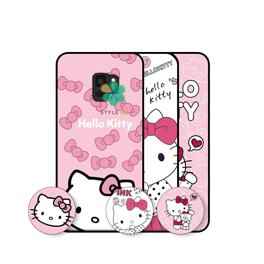 خرید قاب دخترانه گوشی سامسونگ Samsung Galaxy S9 طرح Hello Kitty