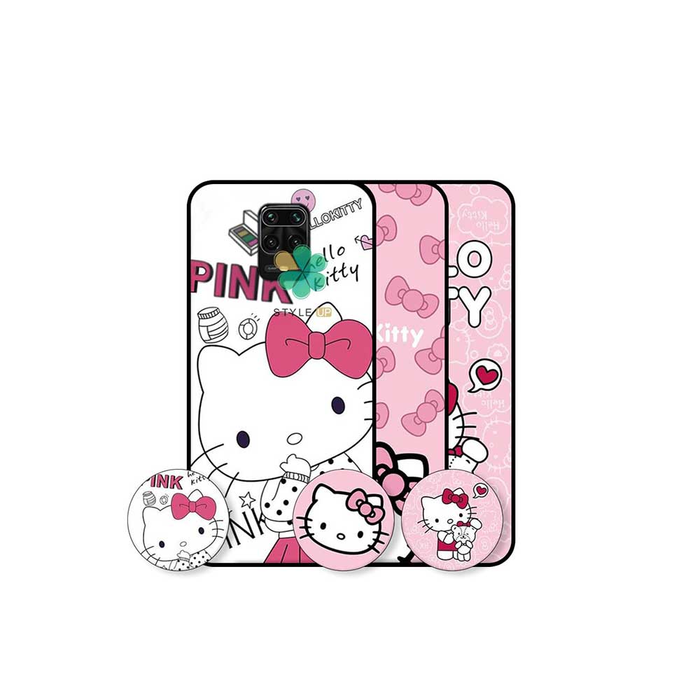 خرید قاب دخترانه گوشی شیائومی Redmi Note 9 Pro Max طرح Hello Kitty