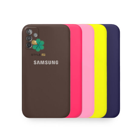 خرید قاب گوشی سامسونگ Galaxy A72 مدل سیلیکونی محافظ لنز دار