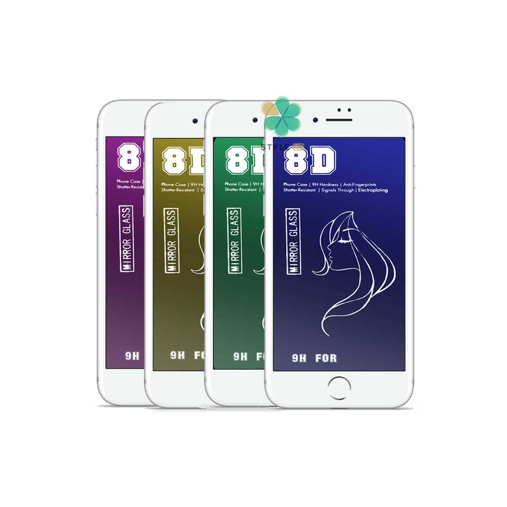 خرید محافظ صفحه گلس گوشی آیفون iPhone 7 Plus / 8 Plus مدل آینه ای