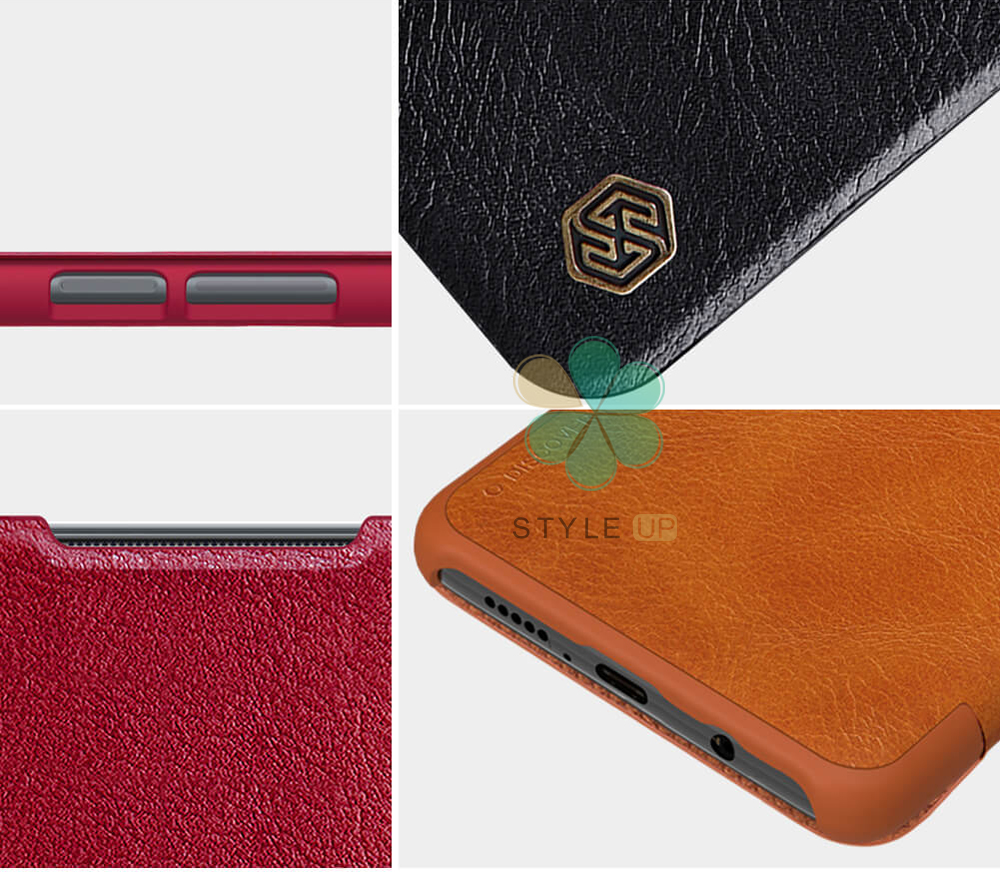 عکس کیف چرمی نیلکین گوشی شیائومی Xiaomi Mi 10i 5G مدل Qin