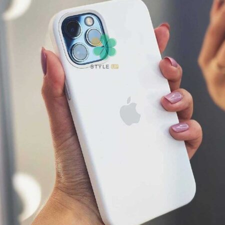 خرید کاور سیلیکونی اورجینال گوشی ایفون iPhone 12 Pro با قابلیت مگ سیف