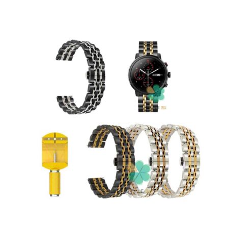 خرید بند استیل ساعت شیائومی Xiaomi Amazfit Stratos Plus مدل Rolex