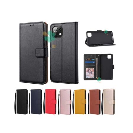 خرید کیف چرم گوشی شیائومی Mi 11 Lite مدل ایمپریال قفل دار