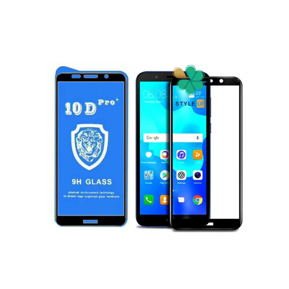 خرید گلس تمام صفحه گوشی هواوی Huawei Y5 Prime 2018 مدل 10D Pro