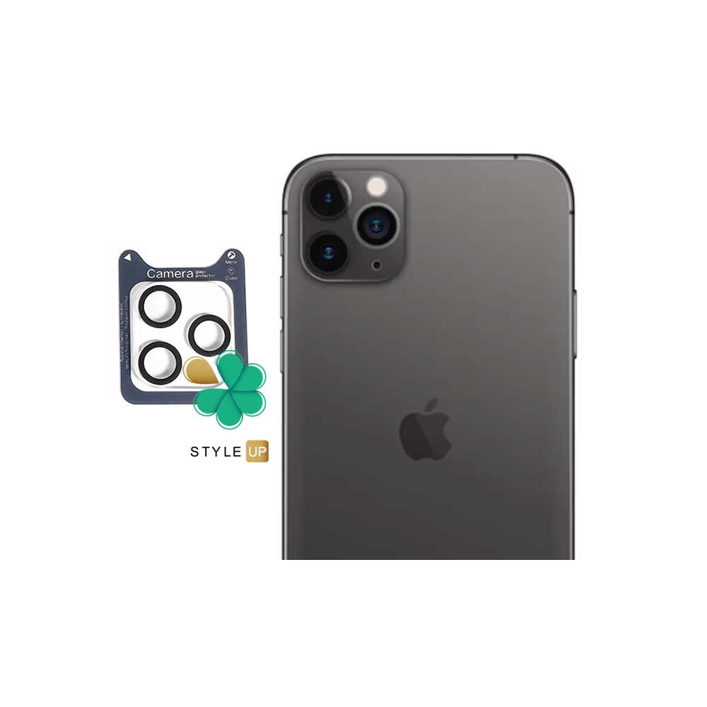 خرید گلس محافظ لنز دوربین گوشی اپل آیفون iPhone 11 Pro برند Lanbi