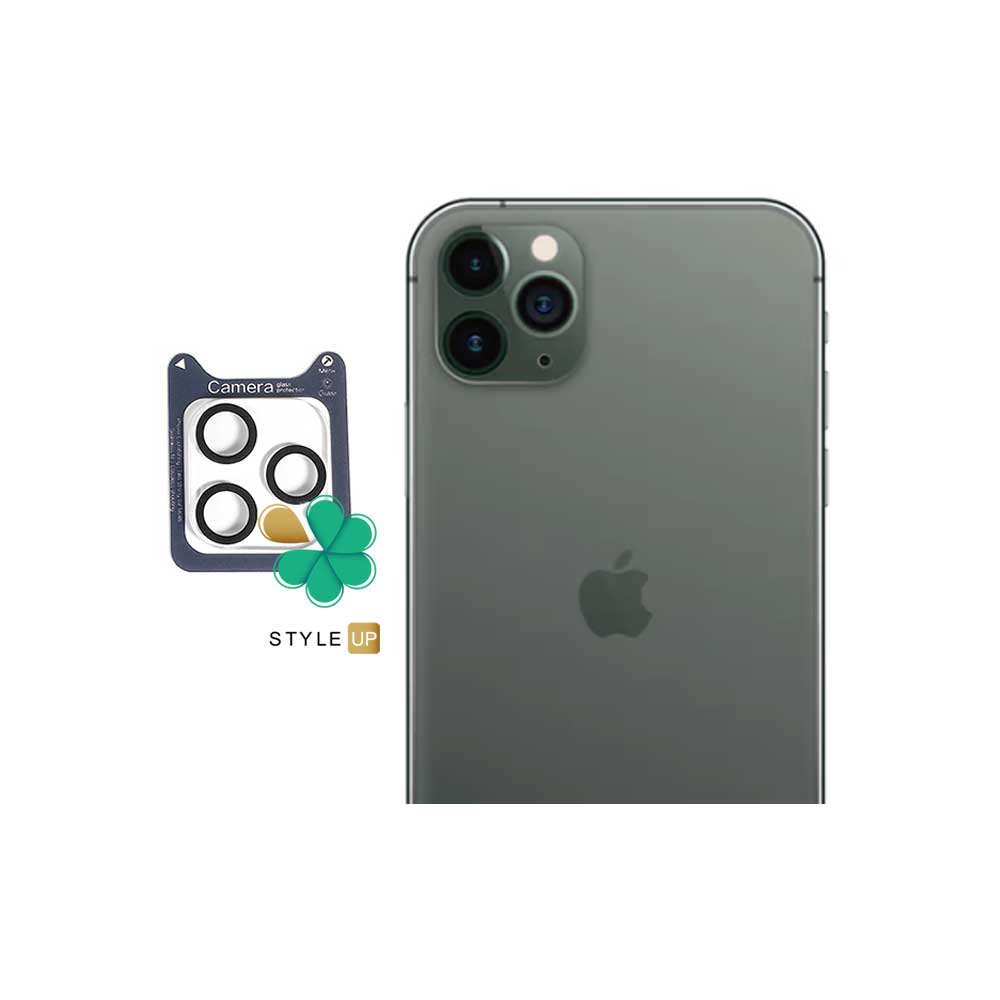 خرید گلس محافظ لنز دوربین گوشی اپل آیفون iPhone 11 Pro Max برند Lanbi