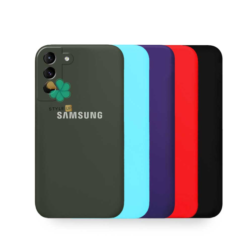 قیمت قاب گوشی سامسونگ Samsung Galaxy S21 Plus مدل سیلیکونی محافظ لنز دار 