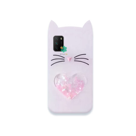 خرید کاور آکواریومی گوشی شیائومی Xiaomi Poco M3 طرح Lucky Cat
