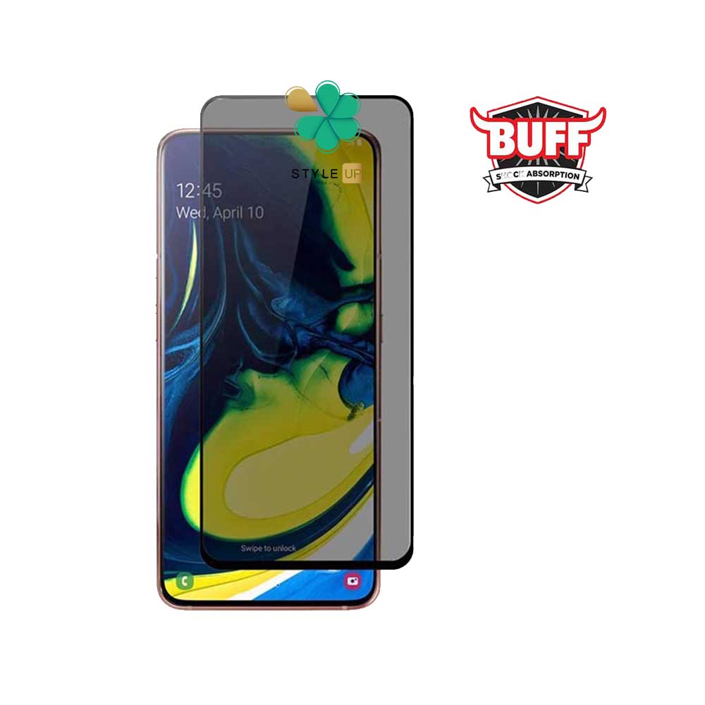 عکس محافظ صفحه گلس گوشی سامسونگ Galaxy A80 / A90 مدل Buff 5D Matte