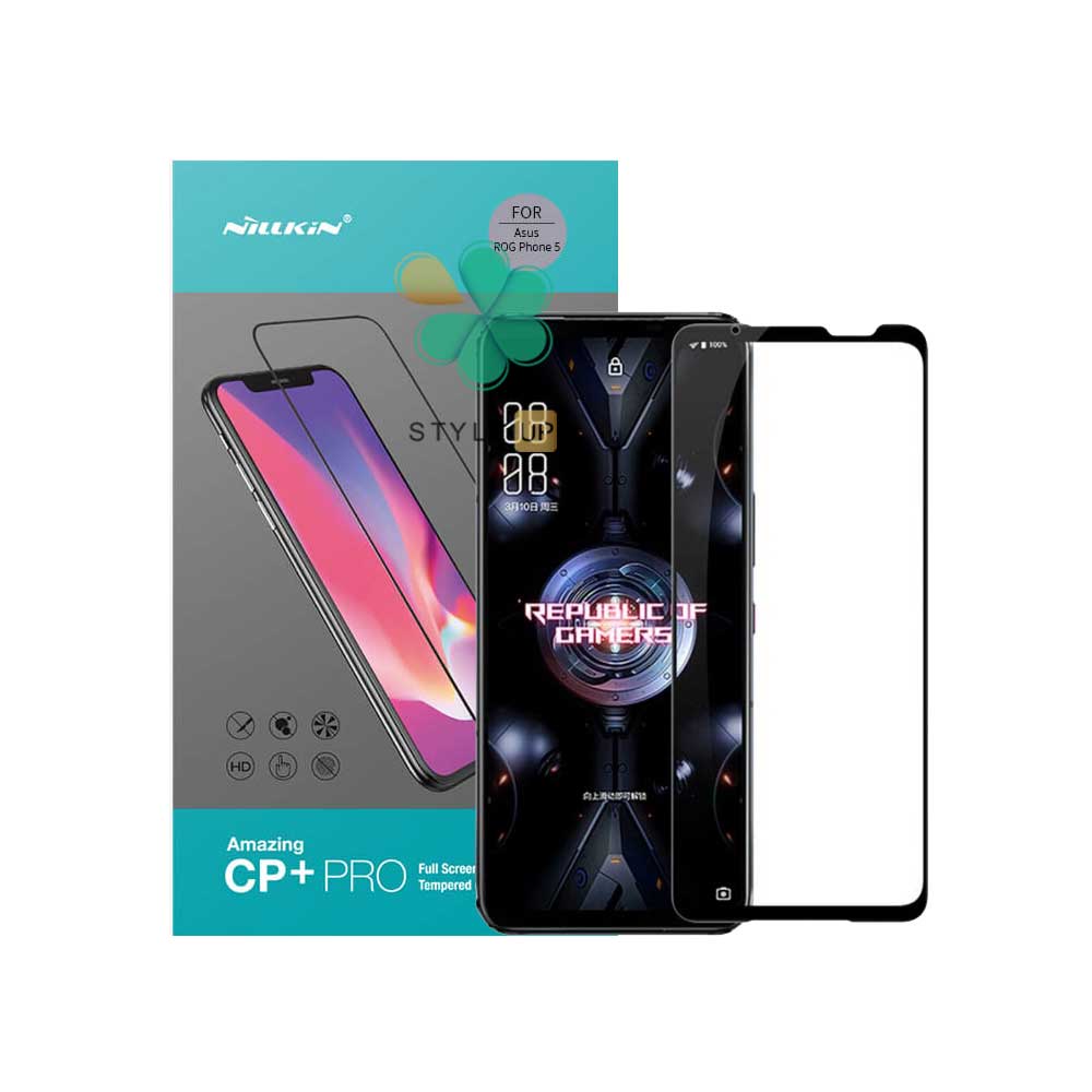 قیمت گلس گوشی ایسوس Asus ROG Phone 5 مدل نیلکین CP+ Pro