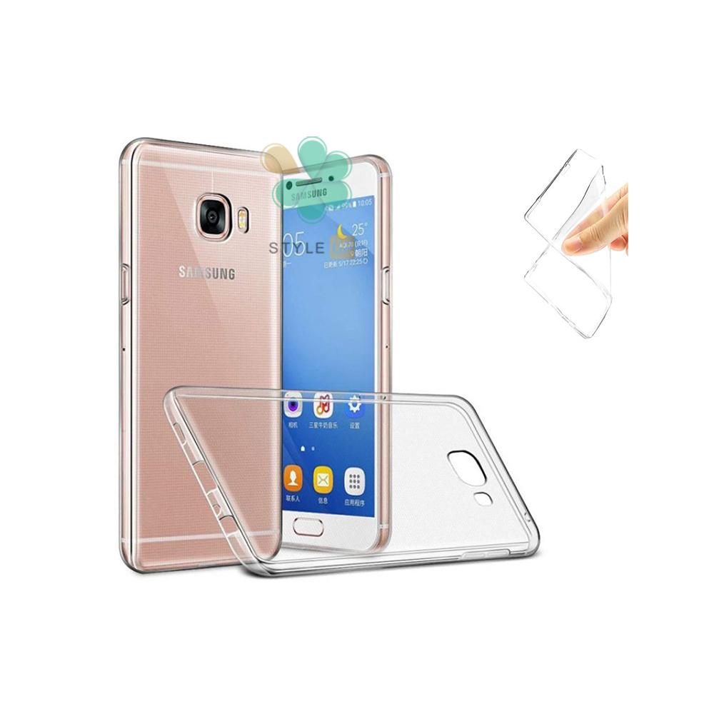 خرید قاب گوشی سامسونگ Samsung Galaxy C5 Pro مدل ژله ای شفاف