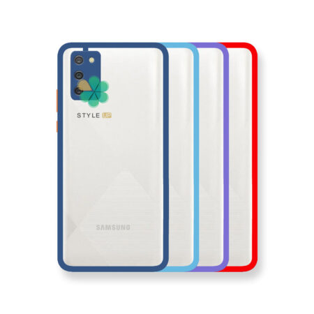 خرید قاب پشت شفاف گوشی سامسونگ Galaxy A02s مدل دور سیلیکونی