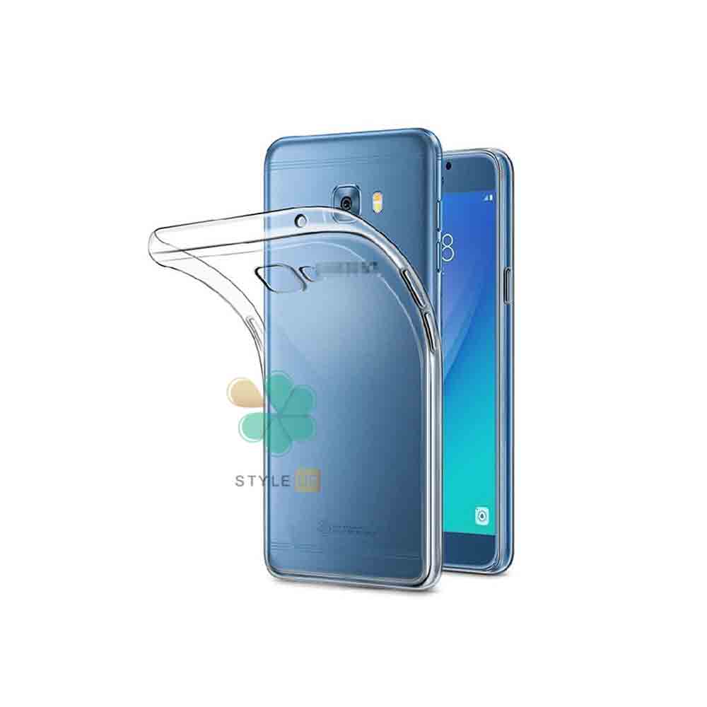 خرید قاب گوشی سامسونگ Samsung Galaxy C7 Pro مدل ژله ای شفاف