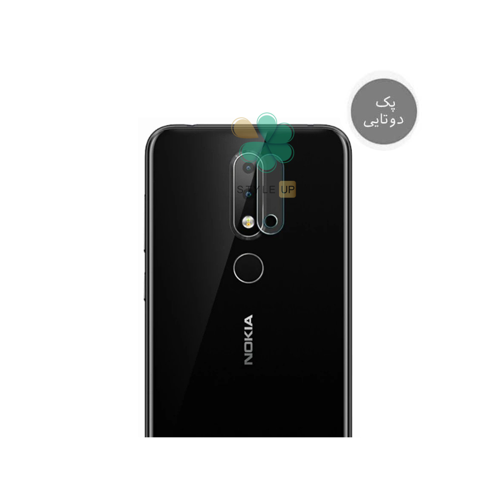 خرید پک دوتایی محافظ لنز نانو سرامیک گوشی نوکیا Nokia X6 / 6.1 Plus