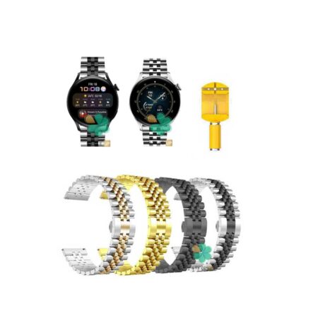 قیمت بند فلزی ساعت هواوی واچ Huawei Watch 3 مدل 5Rows