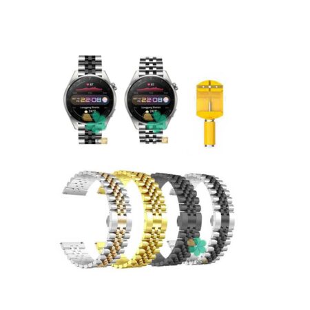 قیمت بند فلزی ساعت هواوی واچ Huawei Watch 3 Pro مدل 5Rows