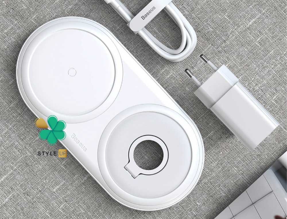 خرید شارژر وایرلس دوکاره بیسوس مدل Baseus Planet BS-W511