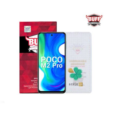خرید محافظ صفحه Hydrogel گوشی شیائومی Xiaomi Poco M2 Pro برند Buff