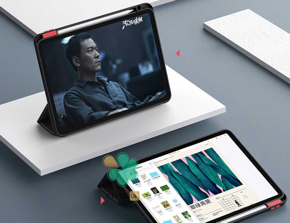 خرید کیف چرمی نیلکین اپل آیپد iPad Air 2020 / iPad Air 4 مدل Bevel