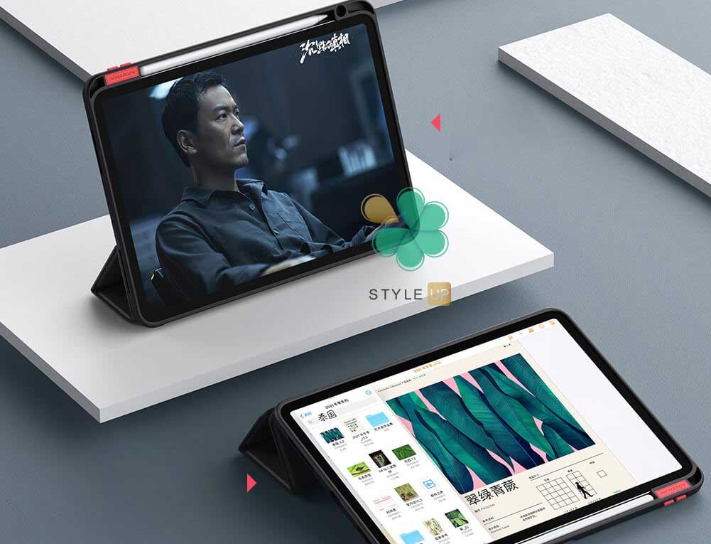 خرید کیف چرمی نیلکین اپل آیپد Apple iPad Pro 11 2021 مدل Bevel