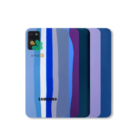 خرید قاب سیلیکونی گوشی سامسونگ Samsung Galaxy A31 مدل رنگین کمان