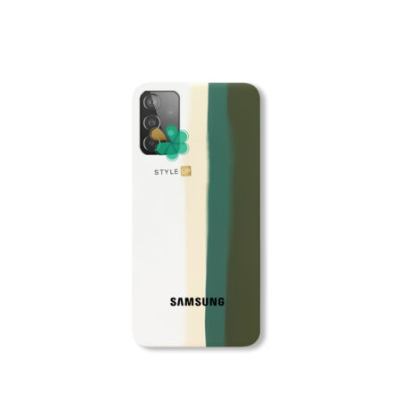 خرید قاب سیلیکونی گوشی سامسونگ Samsung Galaxy A32 4G مدل رنگین کمان